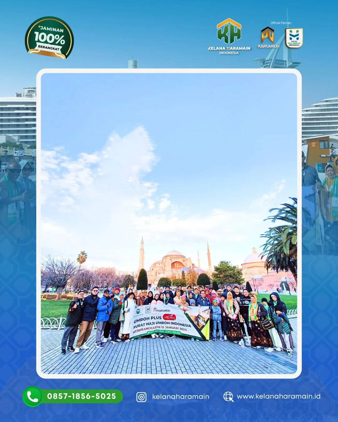 Umroh Plus Turki 9 Agustus 2026 11 Hari