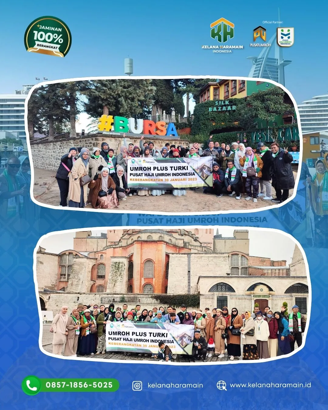 Umroh Plus Turki 9 Agustus 2026 11 Hari